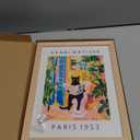 kilamino Wood Framed Funny Bathroom Wall Art, Henri Matisse Black Cat Wall Decor, Cute Black Cat Bathing Art Print, Colorful Animal Canvas Painting for Bathroom Toilet Bedroom Hallway Office 8"x10"Amazon's Choice