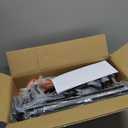 Garage Storage, Ultimate Wall-Mounted Garage Organizer for Men 64Inch, Heavy Duty 550lbs Tool Rack with Adjustable Metal Hooks Yard, Shed & Workshop Storage for Tools, Bikes, Snowboards Gift (64IN Alloy Steel, Black)