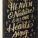 Hallmark Boxed Religious Christmas Cards, Heaven and Nature Sing (12 Cards and 13 Envelopes)