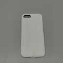 Cordking Designed for iPhone SE Case 2022/2020, Designed for iPhone 7 8 Case, Silicone Slim Shockproof Phone Case with [Soft Microfiber Lining], 4.7 inch, White