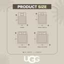 UGG Whitecap Twin Blanket, Soft Cozy Fleece Blanket for Bed, Luxury Fluffy Oversized Throw for Couch, Washable Twin XL Bedding, Dorm Essentials, 66" x 90", Denim Blue