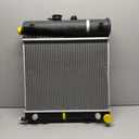 Compatible with New CU2286 Downflow Radiator Fits Mercedes-Benz C230 Without air conditioing