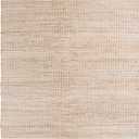 SAFAVIEH Cape Cod Collection Area Rug - 6' Square, Natural & Ivory, Handmade Jute & Cotton, Braided Design, Ideal for The Living Room, Dining, Bedroom (CAP175A)