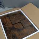 Corner Plant Stand Indoor, 6 Tiered Corner Plant Shelf Flower Stand for Multiple Plants, Plant Shelves Organizer Rack for Living Room, Balcony, Patio, Garden, Square Rustic Brown