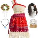 BLOOMIRO Princess Costume Dress up Clothes for Girls Halloween Cosplay Outfit, size 130