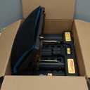 Foot Rest for Under Desk at Work,Height Adjustable Footrest with Massage Roller and Thick Cushion,Ergonomic Foot Rest for Car,Office,Home,Train,Travel,Gaming,Sturdy Metal Frame All-Season Use (Soft Cushion- Yellow)