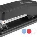2 x Swingline Stapler, Cub Compact Desktop Stapler, 20 Sheet Capacity, Metal, Matte Black (S701068)