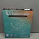 30X/1X Lighted Makeup Mirror with Magnification, 8.5inch 3000mAh Rechargeable Magnifying Mirror with Light, 3 Color Lights,Touch Dimmable,Extended Arm 360 Rotation Wall Mounted Makeup Mirror