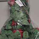 Syhood Artificial Rose Garlands Rose Vines Leaves Banners Hanging Fake Floral Garland Flower Vine for Wedding Arch Ceremony Home Garden Outdoor Party Wall Decorations, 14.4 ft(Red,2 Pieces)