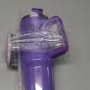 40oz Insulated Travel Mug Tumbler With Handle and Straw,Stainless Steel Double Wall Vacuum Cup Keep Drink Cold and Hot (Purple)