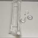 Brushed Nickel Grab Bar 24 Inch w/Towel Holder, iHansee Stainless Steel Towel Rack Shower Support Balanced Support Handle, Wall Mount Safety Handrail Grab Rail for Elderly Senior Handicap Disabled