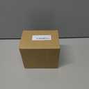 Hodao Christmas Mouse Figurines with Sleigh  Adorable Holiday Decoration Mice in Santa Hats, Festival Christmas Home Decor, Table Centerpiece, Winter Gifts (Blue)