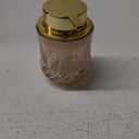 Foaming Soap Dispenser - Amber Glass Foam Soap Dispenser, 8 Oz Golden Foam Hand Wash Dispenser for Bathroom, Modern Home Refillable Dish Dispenser for Kitchen (Golden)