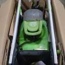 Greenworks 60V 21" Brushless (Self-Propelled) Cordless Lawn Mower, 2 x 4.0Ah Batteries (3/4 Acre, Rapid Charger, 4-in-1, LED Lights, IPX4)