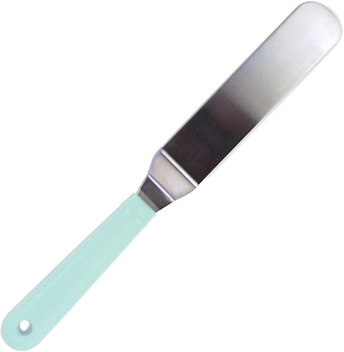 2Pcs. Goodcook scrapcooking Stainless steel mini angled spatula - 9"