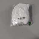 Foxiny Sexy O Ring Chain Strappy Push Up Choker Garter Belt Outfits Lingerie Set 3 Piece (Small, White)