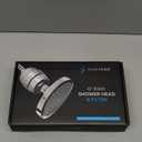 SparkPod Luxury Filtered Shower Head Set 23 Stage Shower Filter - Reduces Chlorine and Heavy Metals - High Pressure Showerhead Filter (6" Round, Luxury Polished Chrome)