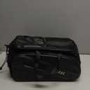 Axiniu 40L Capacity Rear Bike Rack Bag, Hard Shell Bike Rack Bag, Bikes Trunk Bags, Ebike Battery Bags, Multifunction Large Pannier for Bicycle, Bicycle Backpack for Ebike, Travel, Commuting, Black