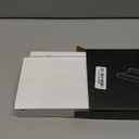 Love-KANKEI Floating Shelves Wall Mounted Set of 2, 17 Inch Rustic Wood Wall Shelves for Storage, Bedroom Living Room Bathroom Kitchen Office and More White