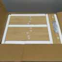 66in Tall Bookshelf 6-Tier Small Narrow Bookcase, Skinny Book Shelf for Small Space, Farmhouse Slim Shelf with Storage, Wood Freestanding Display Thin Bookshelves for Living Room, Natural