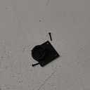 Renovators Supply Manufacturing Cabinet Pulls 2.26 in. Black Wrought Iron Ring Drawer Pulls with Mounting Hardware (Pack of 1)