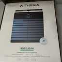 WITHINGS Body Scan - Smart Scale with Segmental Body Composition Analysis, Weighing Scales Body Weight & Vascular Age, Visceral Fat, Heart Rate, iOS/Android