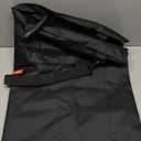 Nicpro Light Weight Art Portfolio Bag, 20x26 Black Art Canvas Portfolio Case with Detachable Shoulder Strap, Leather Corners, Carrying Storage Case for Artwork, Poster, Sketching, and Drawing