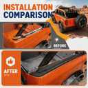 Rear Body Tub Rail Protector for Ford Bronco 2021+ 4 Door w/OEM Soft Top