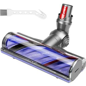 Lemige V9 V12 Vacuum Attachments Head Replacement Parts for Dyson V9 Motorbar V12 Detect Slim SV18 Digital Slim Cordless Vacuum Cleaner, Upgrade Anti-Tangle Quick Release Motor-Head Brush Roller