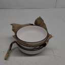 White Dinner Bowl With Black Rim 36 oz 3Pack