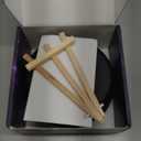 Reusable Picky Pad Fidget Reusable - Remeltable Picky Pad, Skin Picking Fidget Toys, Remeltable Silicone Picky Pads for Anxiety Reusable, Reusable Picky Pad Kit, Relief Stress, Gift Box, Wood Easel