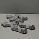 Kodal Copper Compression Socks for Men Women Moisture-Wicking Odor Control Athletic Socks with Arch Support Cushion (10-14, White)