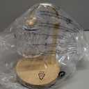 Candle Warmer Lamp with Timer and Dimmable, Electric Wax Melt Candle Warmers Height Adjustable with 2 Bulbs, Birthday Gifts for Women House Warming, Home Decor for Scented Jar Candles(Clear) (Transparent)