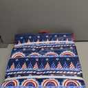50 Pack PATRIOTIC BUNTING REUSABLE BAG