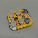 Glade PlugIns Refills Air Freshener Starter Kit, Scented and Essential Oils for Home and Bathroom, Coastal Sunshine Citrus, 4.02 Fl Oz, 2 Warmers + 6 Refills