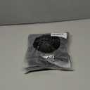 RUNNING GIRL Sports Bras for Women,CrissCross Back Padded Strappy Sports Bras Medium Support Workout Bra Push up(Black, Large), Pack of 2