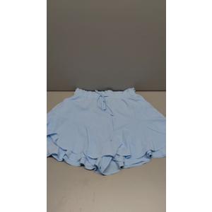 Women Casual Summer Shorts, Small, Blue