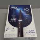 Oral-B Rechargeable Electric Toothbrush, iO5 Limited Deep Clean & Whiten, 5 Cleaning Modes, Visual Pressure Sensor to Protect Gums, Travel Case, 3 Brush Heads, Black (1 Count (Pack of 1))