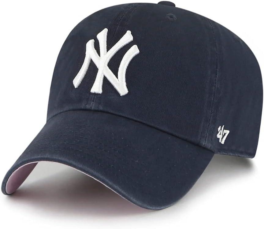 47 Brand MLB New York Yankees Branson Cap B-BRANS17CTP, Unisex (One Size, Navy)