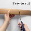 2 x Floor Transition Strip Self Adhesive Flat Laminate Floor Cover Strip Carpet to Tile Transition Strip for Laminate Flooring Vinyl Floor Transition Strip Threshold Strip Home Improvement(Brown,6.56Ft)