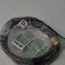 Giraffe Hybrid Leader Hose 5/8" x 6ft Custom Length, No Kink, Flexible, Leakproof Water Hose with Female to Female Fittings, 600 Burst PSI (Black and Orange)