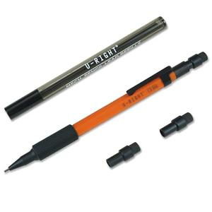 U-RIGHT 1.3 mm Mechanical Pencil Orange Weatherproof