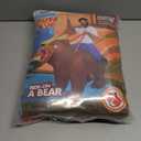 Spooktacular Creations Adults Halloween Inflatable Costumes, Riding a Bear Blow Up Costume, Brown Inflatable Suit for Men Halloween Costume Cosplay Themed Parties Large