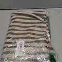 G4Free Wide Leg Pants for Women Loose Yoga Pants with Pockets Petite/Regular/Tall Stretch Casual Lounge Pants (Large, Khaki Stripe)