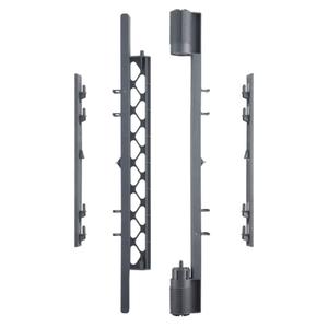 Toddleroo by North States - Superyard Wall Mount Kit: Play Yard Wall Mount Kit Compatible with Superyard or Colorplay Play Pens - Made in USA - Gray