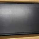 Utheer 25" x 16" Pre-Seasoned Nonstick Cast Iron Griddle for Gas & Charcoal Grills Universal Flat Top with Grease Groove, Reinforced Ridges & High Sidewalls, Great for Parties, Camping & Tailgating