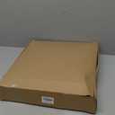 Large Drum Lamp Shades 16" Top X 16" Bottom X 10" High, Seaside village Medium Lampshades White Lampshades Natural Linen Hand Crafted, Easy Assembly RequiredLnclude E26-E14-11mm Adapter Ring