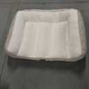 Bedsure Orthopedic Dog Beds Large - 48x74 Extra Thick Supportive Dogs Couch with Waterproof Washable Cover, XL Plus Extra Large Pet Bed Sofa with Soft Plush Sherpa and Nonskid Bottom, Cream