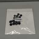 Black Self Adhesive Dots 32 pcs 3/4" Diameter Hook and Loop Dots Taps for School, Office
