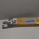 HOMEOART Bathroom Signs Farmhouse Bathroom Wall Decor Pictures Canvas Wall Art for Bath Room Decor Framed 6x12inchx3Pieces (Black)